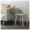 Приставной столик - IKEA ИКЕА LISABO, 45x45х45 см, шпон ясеня (изображение №2)