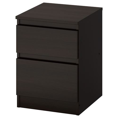 Тумбочка - IKEA KULLEN/КУЛЛЕН ИКЕА, 35х40х49 см, черный