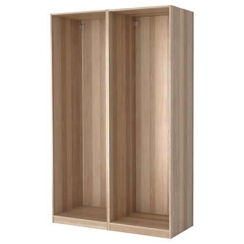 Каркас гардероба - IKEA PAX, 150x58x236 см, под беленый дуб ПАКС ИКЕА