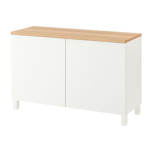 Комбинация для хранения - IKEA BESTÅ/BESTA, 120x42x76 см, белый, Беста/Бесто ИКЕА