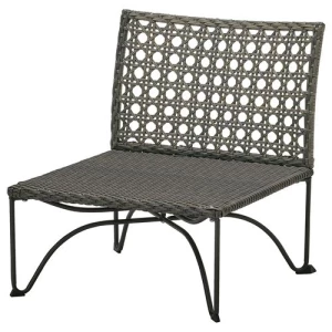 Кресло садовое - IKEA JUTHOLMEN, 71х64 см, серый, ЮТХОЛЬМЕН ИКЕА