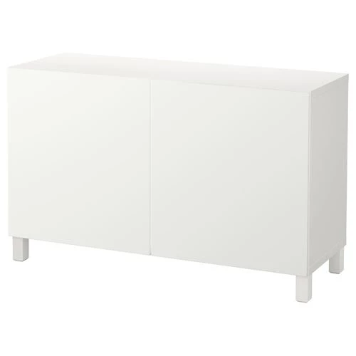 Комбинация для хранения - IKEA BESTÅ/BESTA/ Беста/Бесто ИКЕА, 120x42x74 см, белый, (изображение №1)