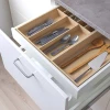 Поднос для столовых приборов - IKEA UPPDATERA, 52х50 см, светлый бамбук УППДАТЕРА ИКЕА (изображение №2)