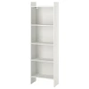 Открытый книжный шкаф - BAGGEBO IKEA/БАГГЕБО ИКЕА, 25х50х160 см, белый