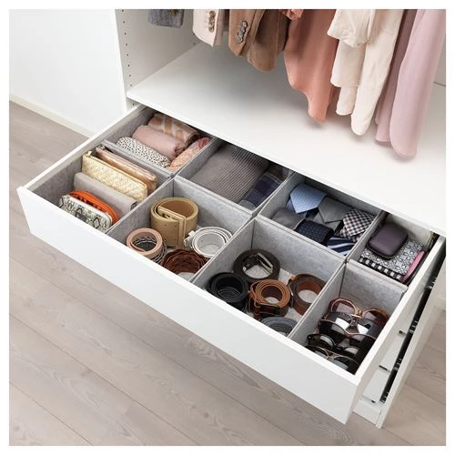 Коробка - IKEA KOMPLEMENT, 100x58 см, серый КОМПЛИМЕНТ ИКЕА (изображение №2)