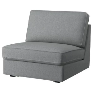 1-местный диван-кровать - IKEA KIVIK 90x197, серый КИВИК ИКЕА