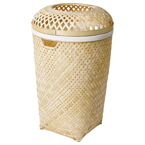 Корзина для белья - IKEA SALUDING, 64х40 см, бежевый, САЛУДИНГ  ИКЕА