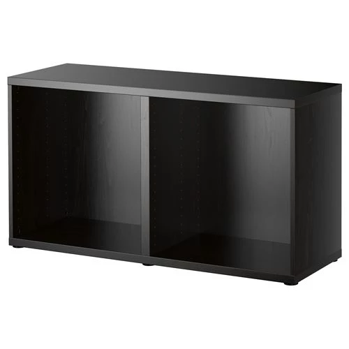 Каркас - IKEA BESTÅ/BESTA, 120x40x64 см, черный, Беста/Бесто ИКЕА (изображение №1)