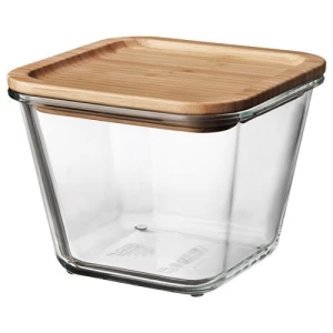 IKEA 365+ стеклянный пищевой контейнер с крышкой ИКЕА