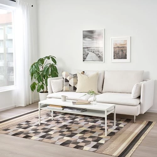 Ковер ручной работы - IKEA TÅRBÄK/TARBAK/ТОРБЕК ИКЕА, 240х170 см, разноцветный (изображение №3)