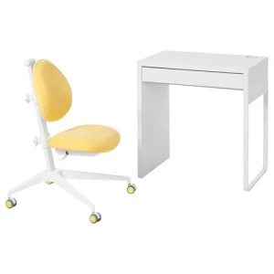 Детский стол и стул - IKEA MICKE/DAGNAR, белый, Микке/Дагнар ИКЕА