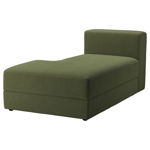 Кресло-кровать - IKEA  JÄTTEBO/JATTEBO/ЙЕТТЕБО/ЯТТЕБО ИКЕА, 71х95х160 см, темно-зеленый