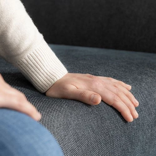 5-местный угловой диван и шезлонг - IKEA FAMMARP, 109x108см, серый/черный, ФАММАРП ИКЕА (изображение №9)