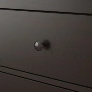 Тумбочка - IKEA HEMNES, 10x47x69 см, коричневый, Хемнэс ИКЕА