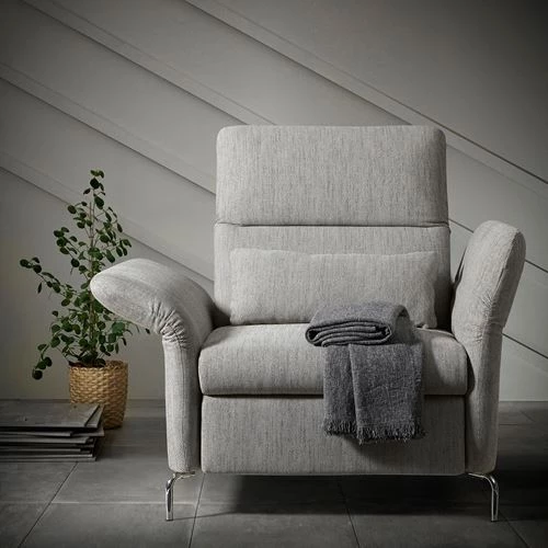 Классическле кресло - FAMMARP IKEA/  ФАММАРП ИКЕА, 128х108 см, светло- серый (изображение №6)