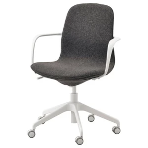 Офисный стул - IKEA LÅNGFJÄLL/LANGFJALL, 68x68x92см, черный, ЛОНГФЬЕЛЛЬ ИКЕА