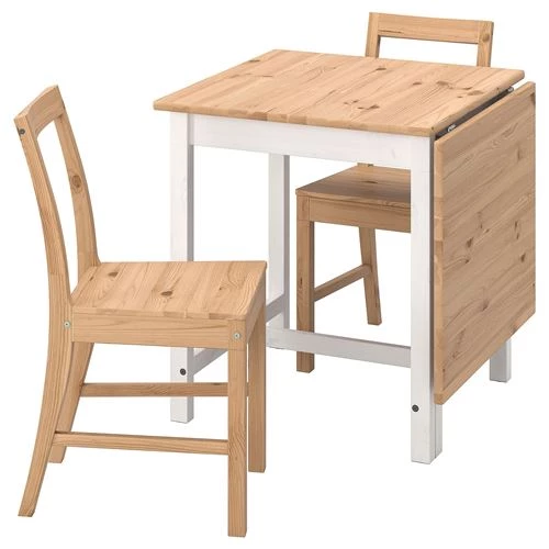 Обеденный набор - PINNTORP  IKEA/  ПИННТОРП  ИКЕА,  124х67 см, под беленый дуб (изображение №1)