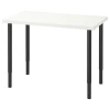 Письменный стол - IKEA LINNMON/OLOV, 100x60 см, белый, Линнмон/Олов ИКЕА