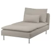 Кресло-кровать - IKEA SÖDERHAMN/SODERHAMN/СЕДЕРХАМН ИКЕА, 83х93х151 см, серый