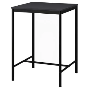 Барный стол - IKEA SANDSBERG САНДЕРСБЕРГ ИКЕА, 67х67х92 см, черный
