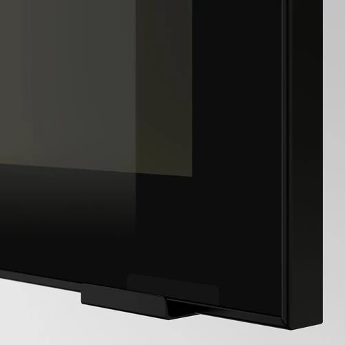 Настенный шкаф с полками - IKEA METOD, 60x80 см, белый/черный МЕТОД ИКЕА (изображение №2)