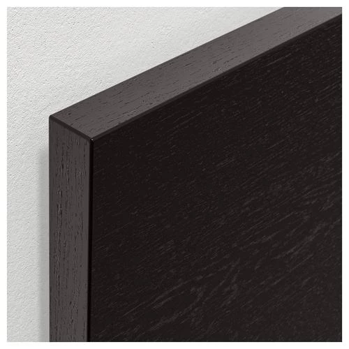Кровать с подъемным механизмом - IKEA MALM, 140x200 см, черно-коричневая МАЛЬМ ИКЕА (изображение №6)