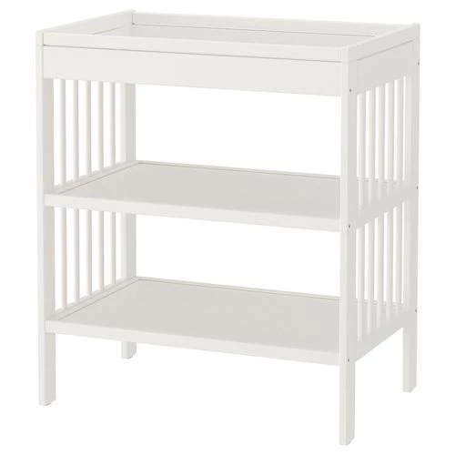 Столик пенальный - IKEA GULLIVER, 82x54x93 см, белый, ИКЕА (изображение №1)