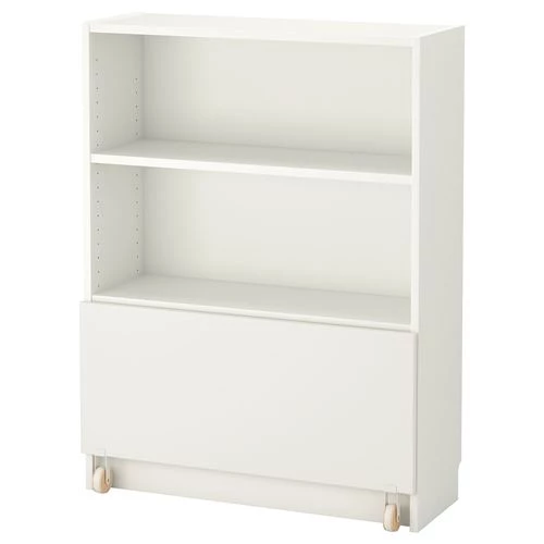 Книжный шкаф с ящиками - BILLY IKEA/БИЛЛИ ИКЕА, 30х80х106 см, белый (изображение №1)