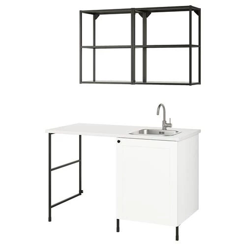 ENHET комбинация шкафов для прачечной и кухни ИКЕА (изображение №1)