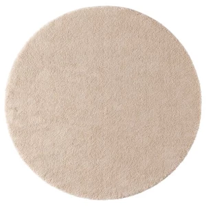 Круглый ковер - IKEA STOENSE/СТОНСЕ ИКЕА, 130 см, бежевый