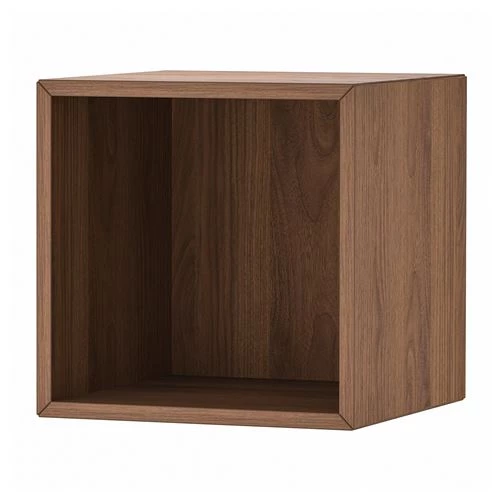 Стеллаж - IKEA EKET, 35x35x35 см, с эффектом ореха, ЭКЕТ ИКЕА (изображение №1)