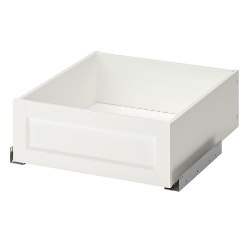 Ящик с фронтальной панелью - IKEA KOMPLEMENT, 50x58 см, белый КОМПЛИМЕНТ ИКЕА