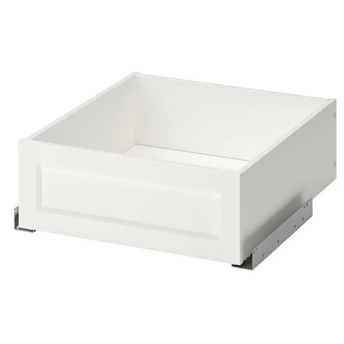 Ящик с фронтальной панелью - IKEA KOMPLEMENT, 50x58 см, белый КОМПЛИМЕНТ ИКЕА (изображение №1)