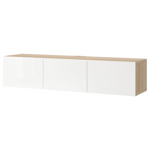 Тумба под ТВ - IKEA BESTÅ/BESTA, 180x42x38 см, белый, Бесто ИКЕА