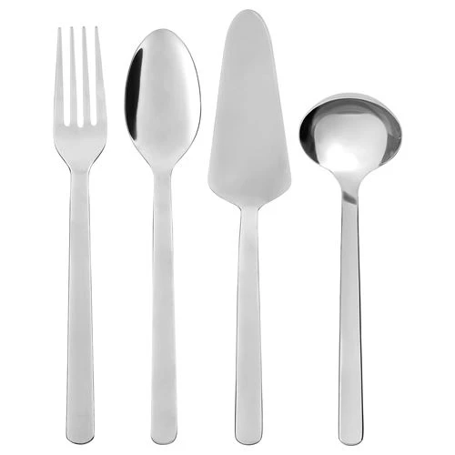 Набор столовых приборов, 4 шт. - IKEA IKEA 365+, нержавеющая сталь, ИКЕА 365+ (изображение №1)