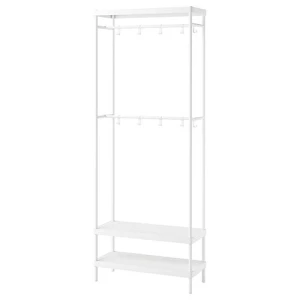Шкаф для прихожей - MACKAPÄR IKEA/МАКАПЭР ИКЕА, 32х78х200 см, белый