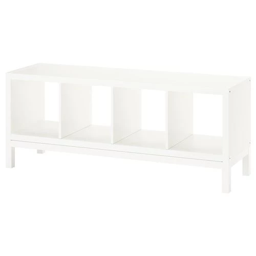 Стеллаж - IKEA KALLAX, 147х39х59 см, белый, КАЛЛАКС ИКЕА (изображение №1)