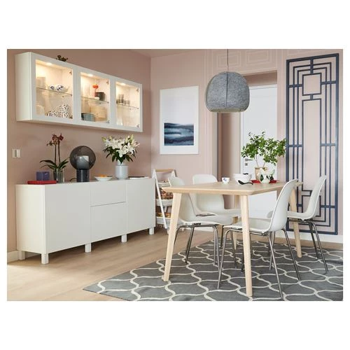 Комбинация для хранения - IKEA BESTÅ/BESTA/БЕСТА/БЕСТО ИКЕА, 180x42x74 см, белый, (изображение №7)