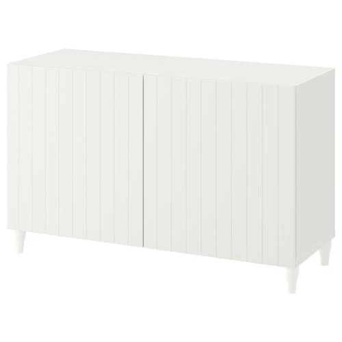 Комбинация для хранения - IKEA BESTÅ/BESTA /Беста/Бесто ИКЕА, 120x42x74 см, белый, (изображение №1)