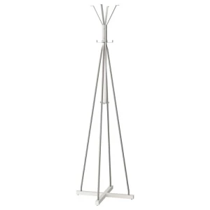 Вешалка напольная - IKEA TJUSIG, 193х60 см, белый, ИКЕА