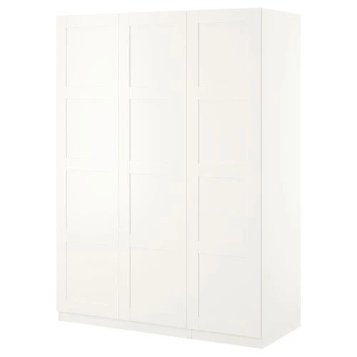 Гардероб - IKEA PAX/BERGSBO/ПАКС/БЕРГСБУ ИКЕА, 150x60x201 см, белый (изображение №1)
