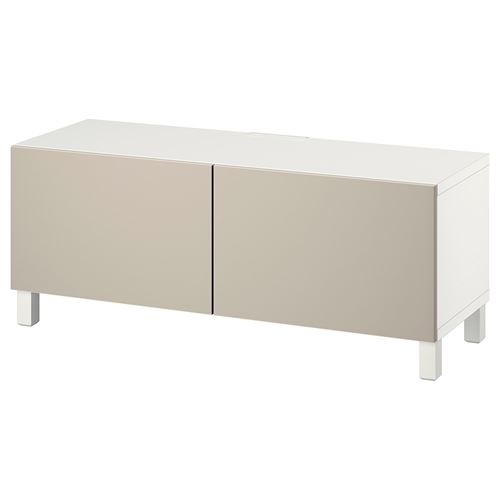 Тумба под ТВ - IKEA BESTÅ/BESTA, 120x42x48 см, белый, Бесто ИКЕА