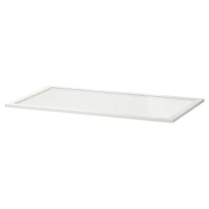 Полка стеклянная - IKEA KOMPLEMENT, 100x58 см, белый КОМПЛИМЕНТ ИКЕА