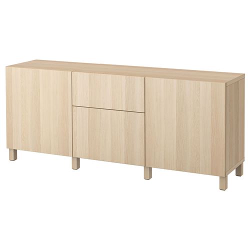 Комбинация для хранения - IKEA BESTÅ/BEST/БЕСТА/БЕСТО ИКЕА, 180x42x74 см, коричневый,