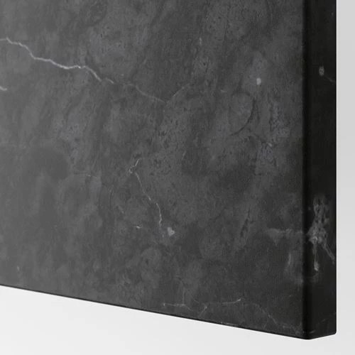 Навесной шкаф - IKEA BESTÅ/BESTA, 180x42x64 см, серый, Бесто ИКЕА (изображение №4)
