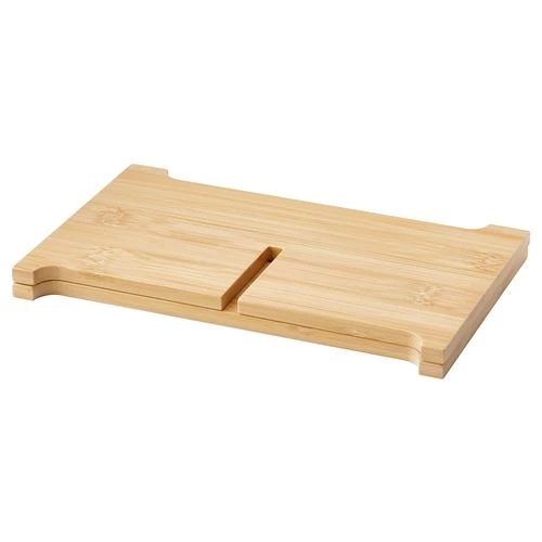 Подставка под кувшин - IKEA ÖGONTRÖST/OGONTROST, 22х22х14 см, бамбук, ОГОНСТРЁТ ИКЕА (изображение №3)