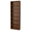 Открытый книжный шкаф - BILLY IKEA/БИЛЛИ ИКЕА, 28х80х237 см, коричневый