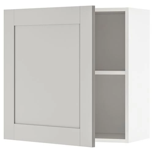 Кухонный навесной шкаф - IKEA KNOXHULT, 60x60 см, серый, Кноксхульт ИКЕА (изображение №1)