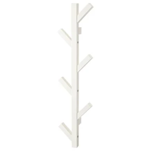 Вешалка настенная - IKEA TJUSIG, 78х19 см, белый, ИКЕА