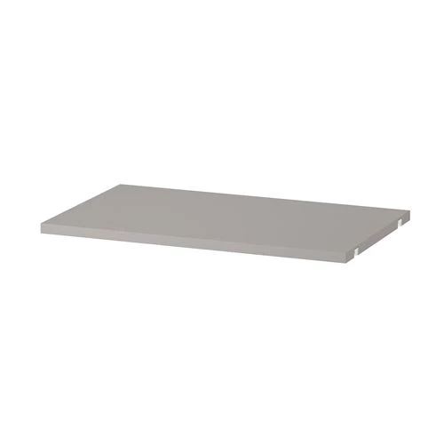 Полка - IKEA BOAXEL/БОАКСЕЛЬ ИКЕА, 40х60 см, серый (изображение №1)